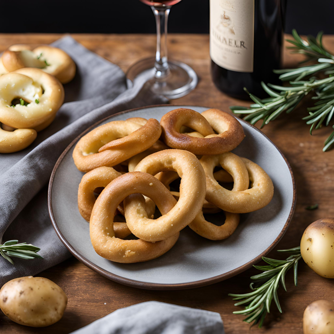 Tarallini patate e rosmarino